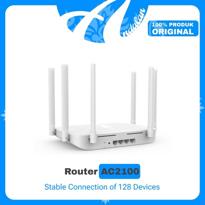 Redmi Router Wireless AC2100 Dual band - Gigabit 6 antena