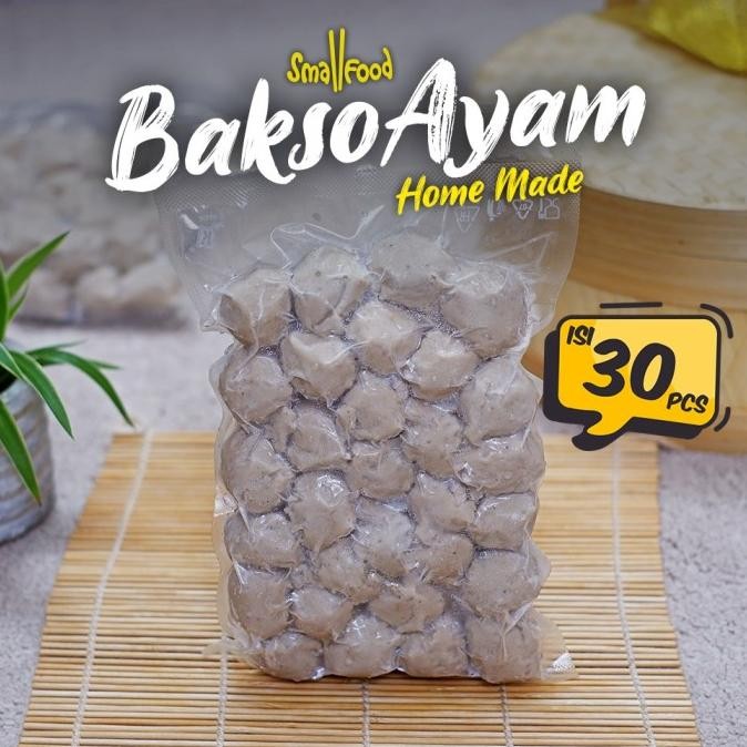 

New Bakso Ayam Frozen Kualitas Super Homemade Termasuk Bumbu Smallfood