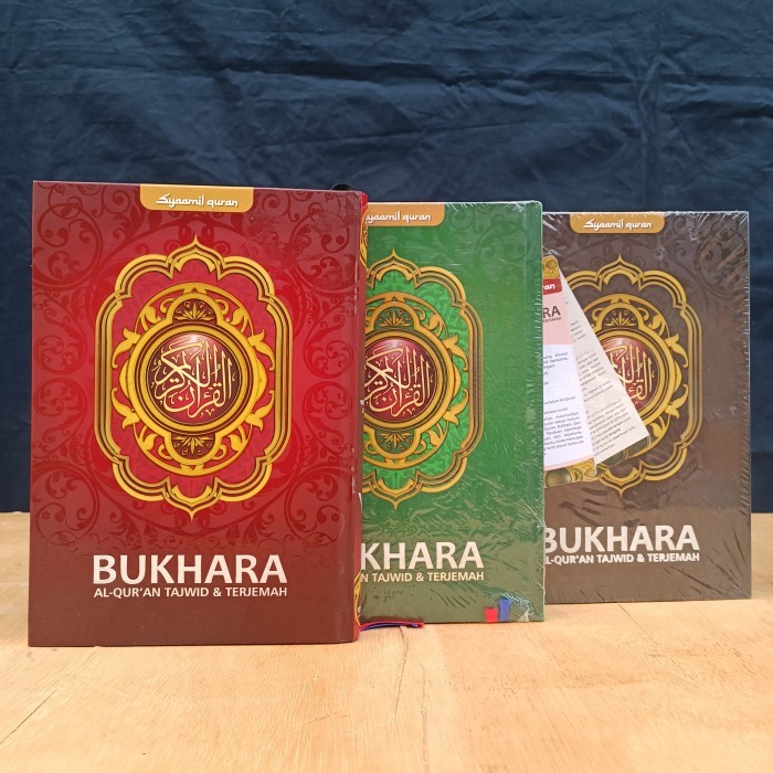 DISKON SUPER ALQURAN BUKHARA TAJWID TERJEMAH UK B5, AL-QURAN BUKHARA SYAAMIL COD