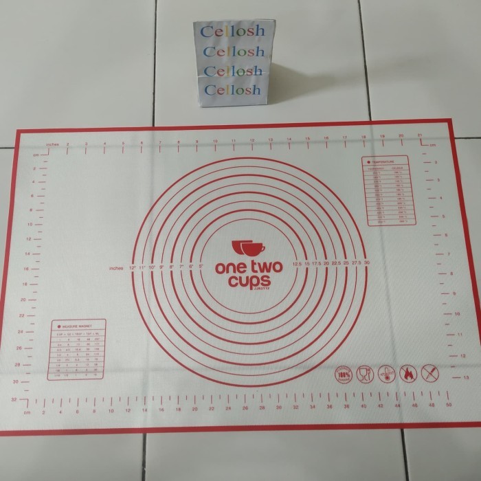 

TERBARU SILICONE MAT ALAS ADONAN PIZZA MARTABAK 40 X 60 CM