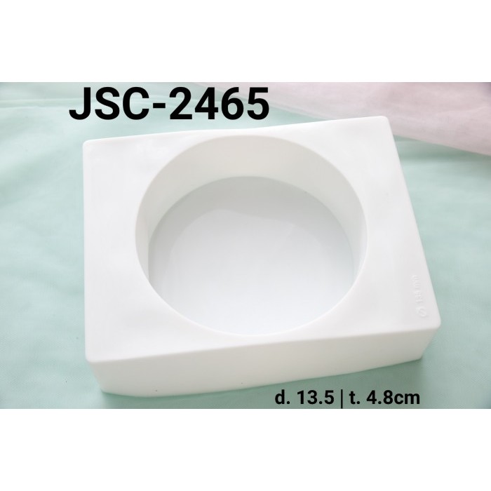 

TERBARU JSC-2465 CETAKAN SILIKON LOYANG SILIKON ENTREMET CREAM CAKE BULAT 13CM