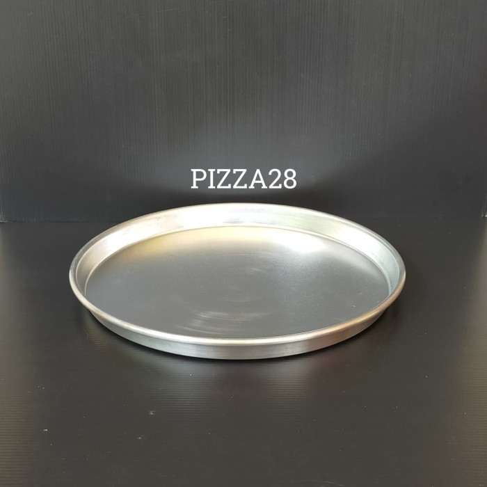 

TERMURAH LOYANG ALUMINIUM PIZZA 28 CM / PIZZA PAN TEBAL / LOYANG PIZZA28