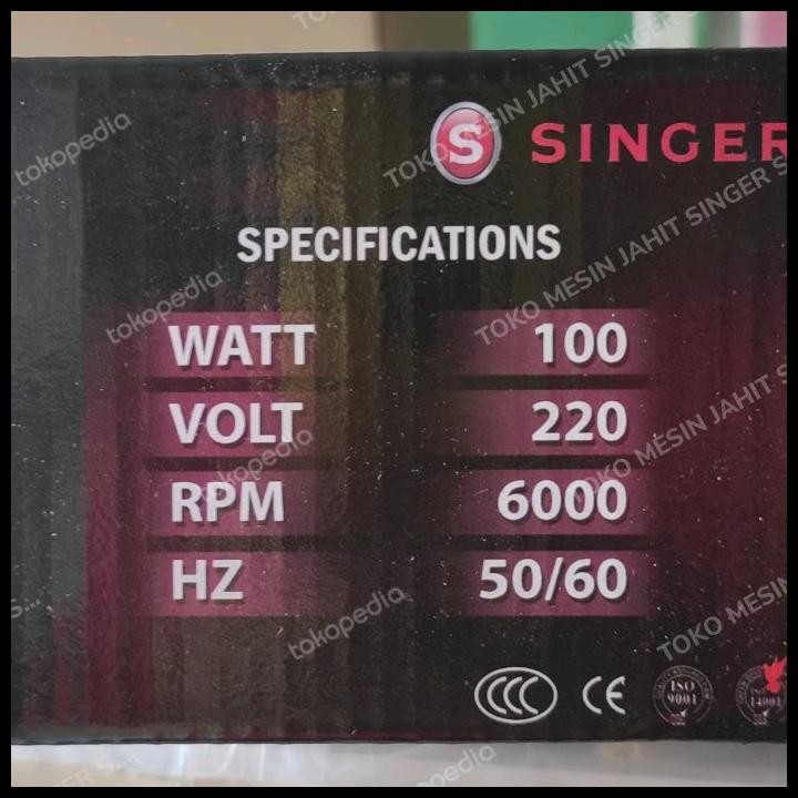 

Terlaris Mesin Jahit Singer - Dinamo 100W Good Quality