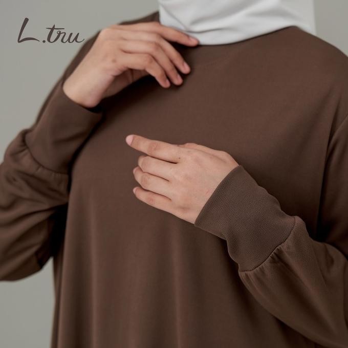 L.Tru - Backpleats Maxi Dress Terbaru