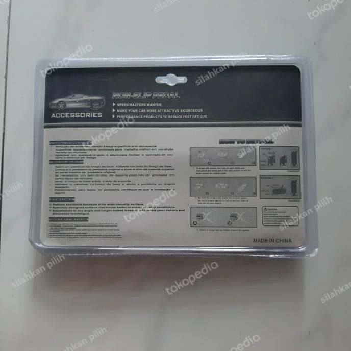 Buy New Pad Pedal Mobil Matic Universal / Pedal Pad - Rally Art (Matic)