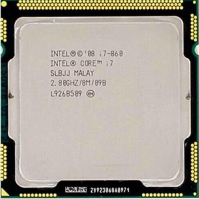 BEBAS ONGKIR - PROCESSOR INTEL CORE i7 GEN 1 / i7 860 / i7 870 - i7 860