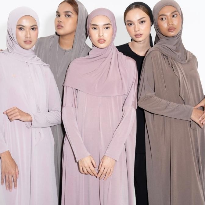 Hameeda - Sahar Batwing Dress | Loose Jersey Dress Busui Terlaris