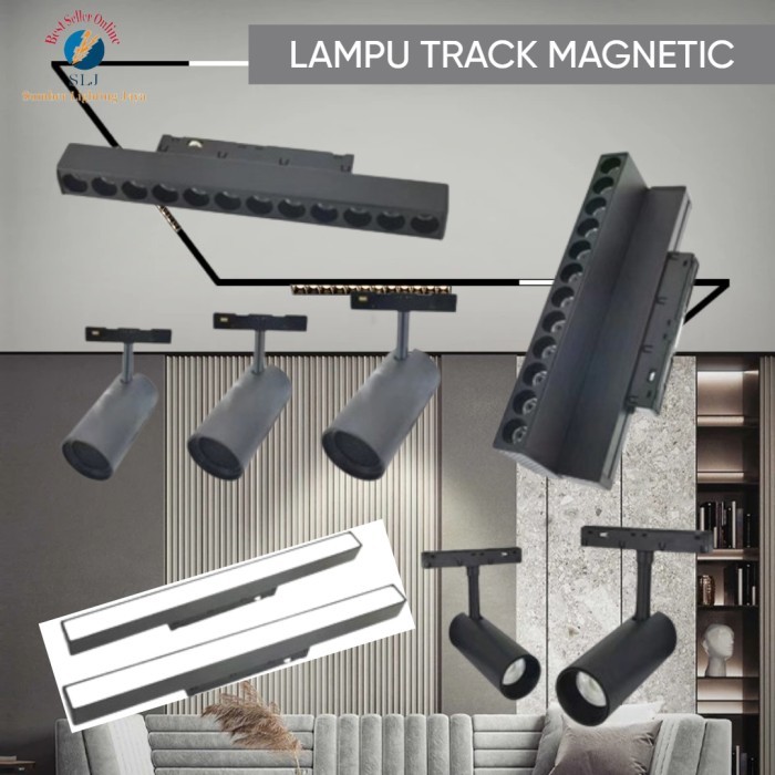 LAMPU LED TRACK MAGNETIC / MAGNETIC TRACK LAMP / LAMPU TRACK