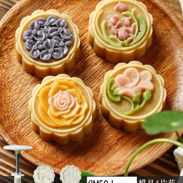 

BEST CETAKAN MOONCAKE / MOONCAKE MOLD / CETAKAN KUE BULAN 50GR 1