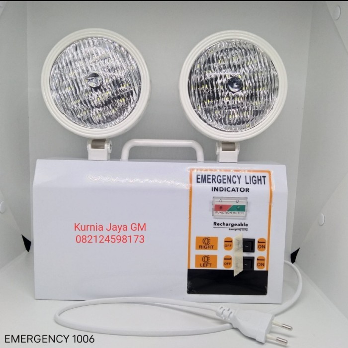Lampu Emergency LED Mata Kucing / Emergency Twin Lamp SUPER LED - MYL