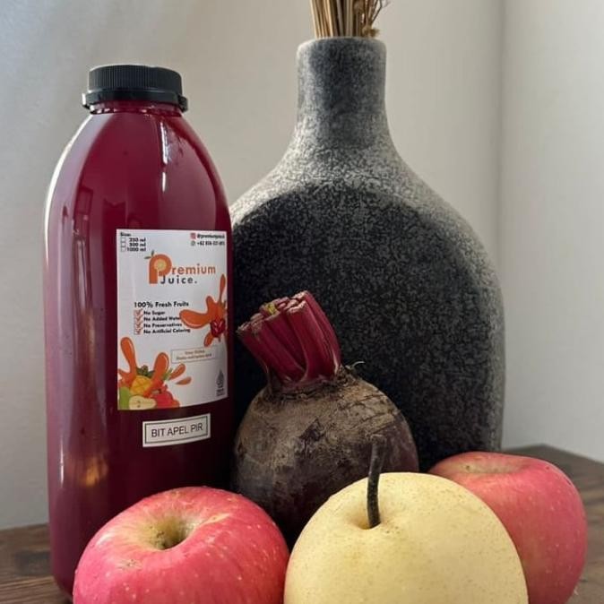 

premium/cold-pressed juice -bit mix apel, pir, lemon 1000ml