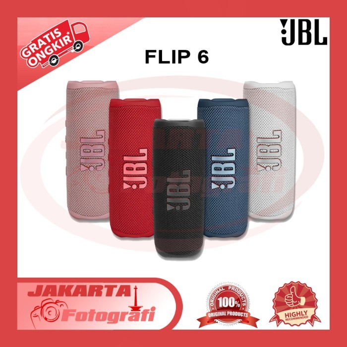 Jbl Flip 6 Portable Waterproof Bluetooth Speaker