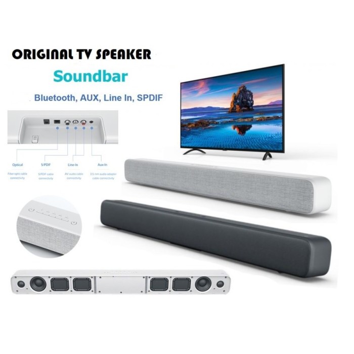 Xiaomi Mi Soundbar Wired & Wireless Bluetooth Audio With 8 Speakers
