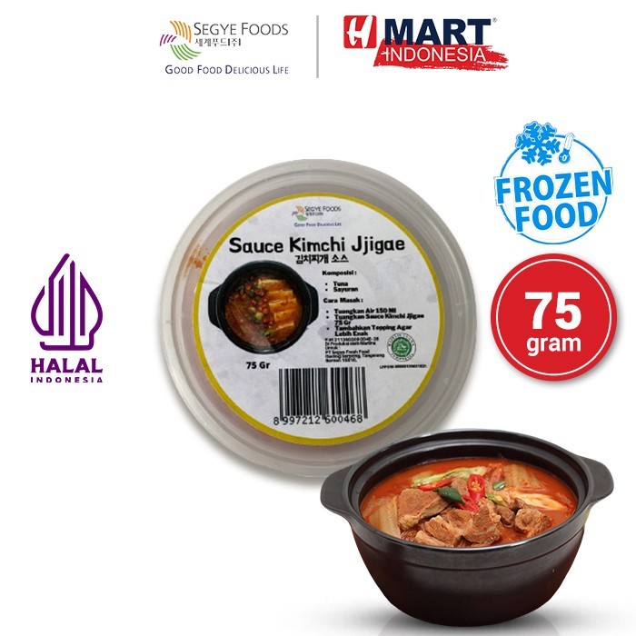 

Segye Kimchi Jjigae Sauce Ready To Cook - Rasa Asli Korea 75G