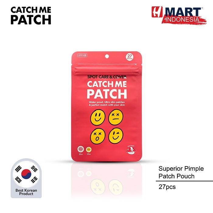 

Catch Me Patch Superior Pimple Patch Pouch 27Pcs