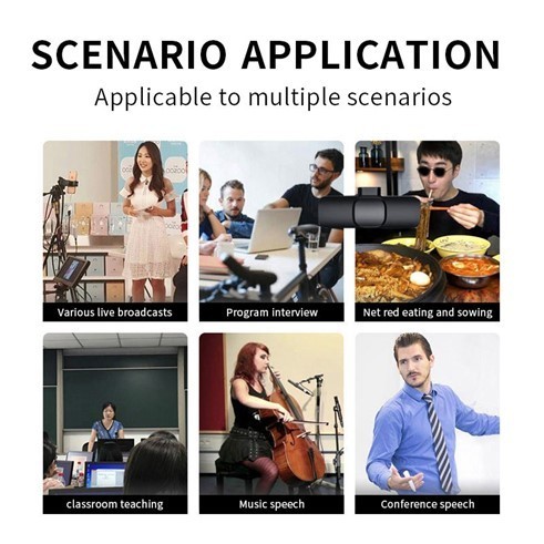 Microphone Wireless MIC Clip On Vlog Smartphone TYPE C /IPHONE