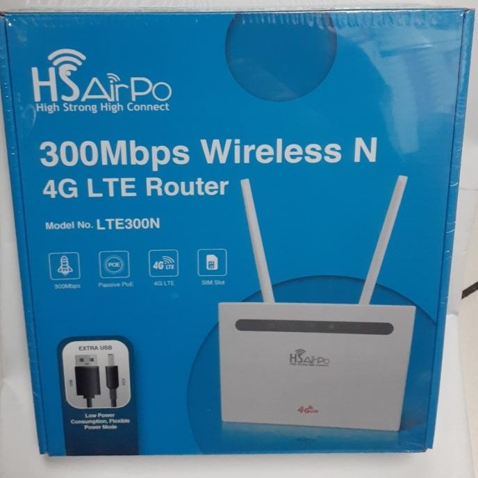 Promo Hsairpo Lte300N 4G Lte And Wireless 300Mbps Simcard