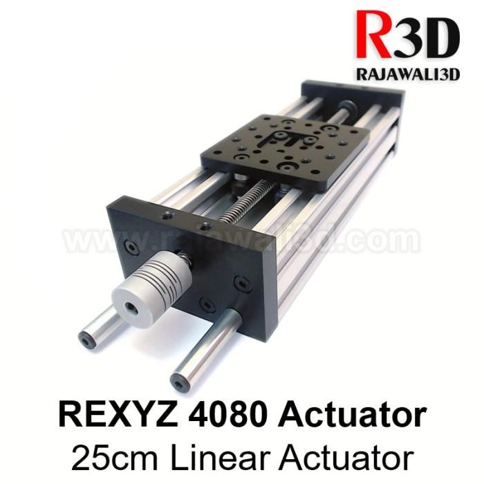 REXYZ Linear Actuator 4080 C Beam Aluminium Profile Bundle KIT NoMotor