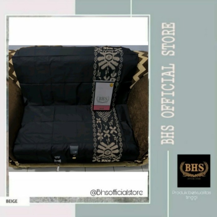 Sarung Bhs Excellent Polos Hitam