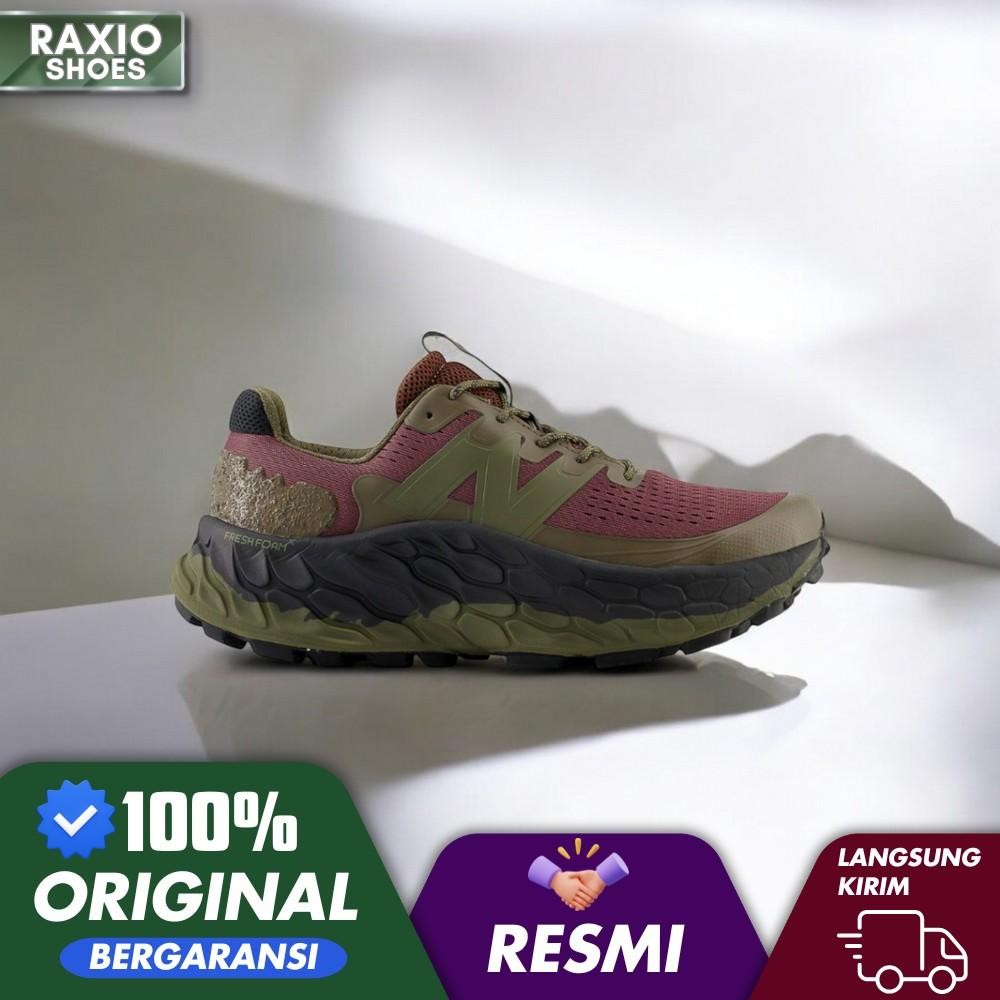 Sepatu Running Outdoor Pria Nb Fresh Foam X More V3 Mtmornad Vibram BNIB