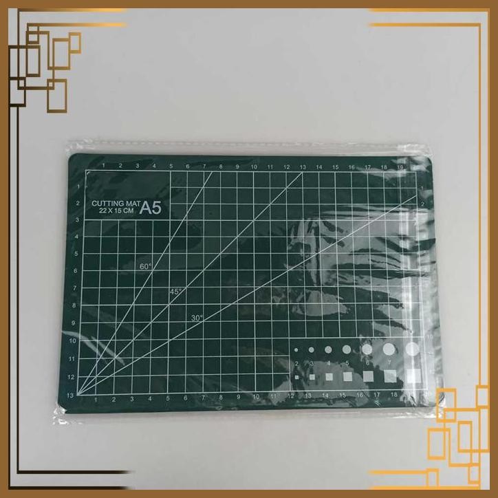 

[ABC] HUAN MEI WORKING PAD CUTTING MAT ALAS POTONG PAPAN KERJA A5 22X15CM - GKSA4