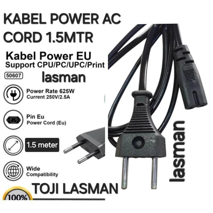 KABEL AC POWER CORD PRINTER CPU PC UPC RADIO TAPE SPEAKER PORTABEL PORTABLE colokan cable charger ca