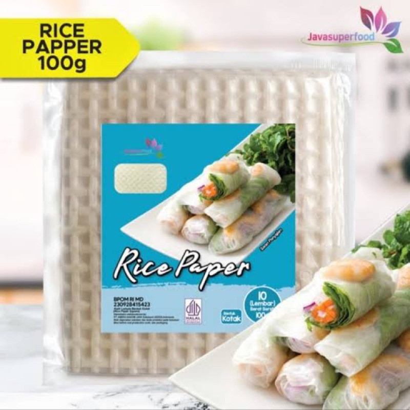 

Rice Paper Bulat 200gr (20 lembar) / rice paper bulat / Kulit Lumpia Vietnam Rice Paper