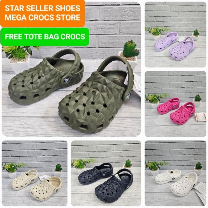 Sandal Anak Cewek Cowok Geometrik Kids size 25 sd 35