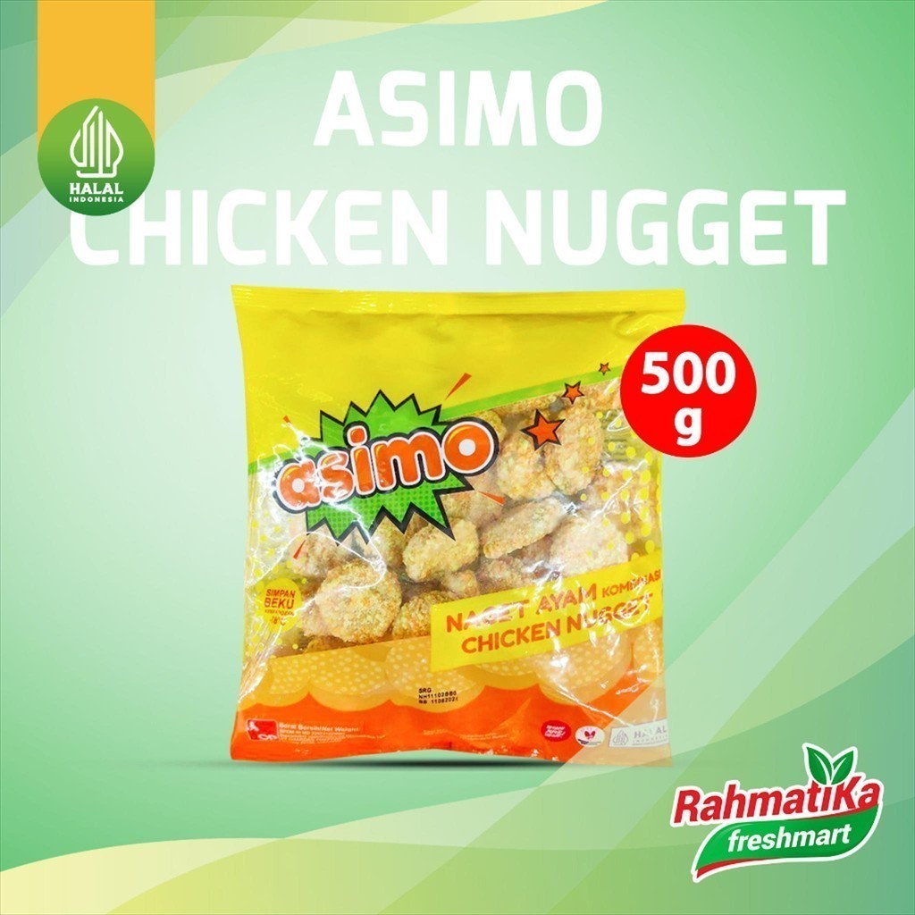 

ASIMO Naget Ayam / Chicken Nugget 500 gr