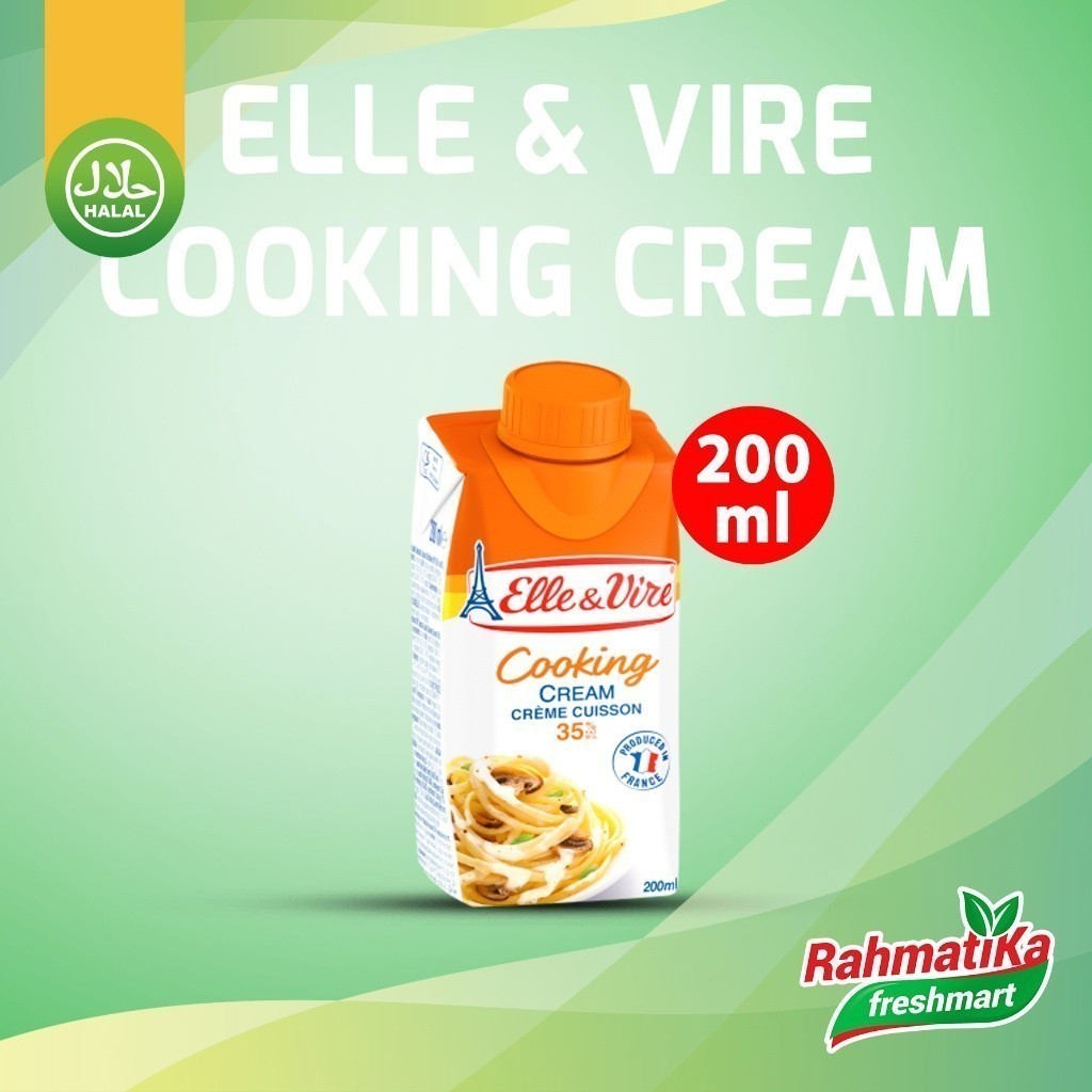 

Elle & Vire Cooking Cream Cuisson 200 ml