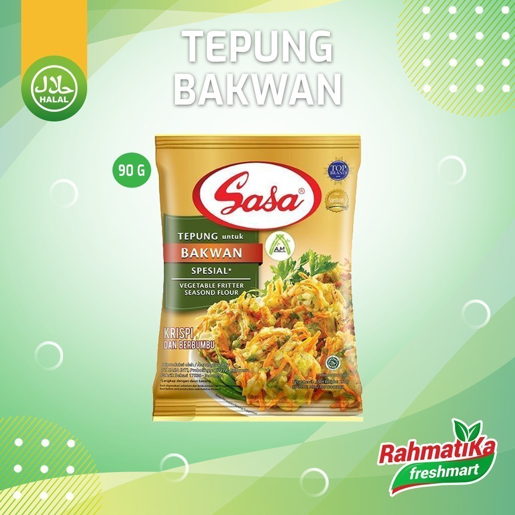 

Sasa Tepung Bakwan Spesial 90 gr