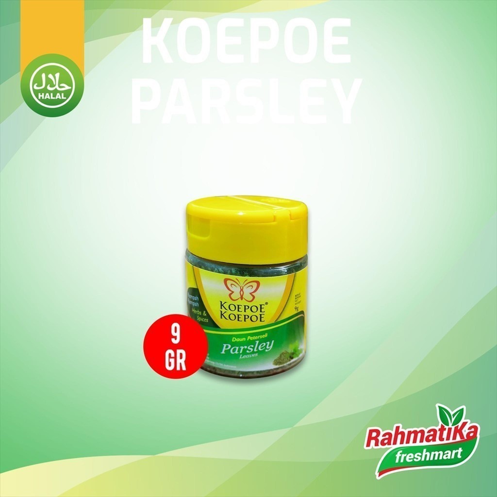 

Koepoe Koepoe Daun Parsley Leaves 9 gr (Bumbu Dapur)