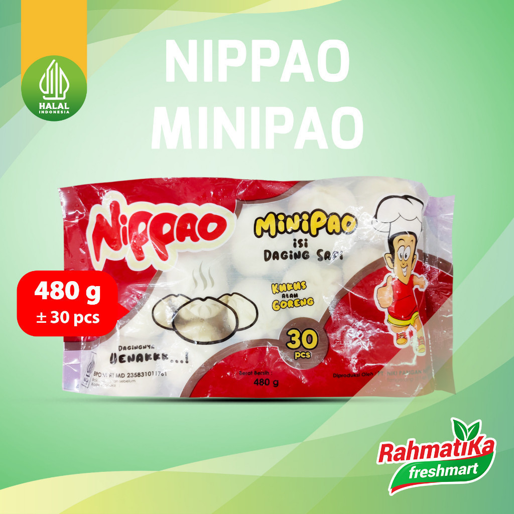 

NIPPAO Minipao Daging Sapi Isi 30 pcs 480 gr