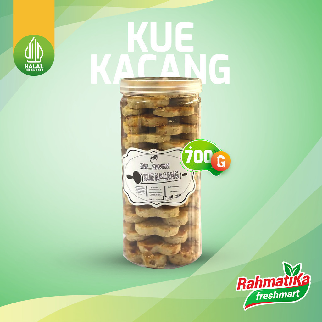 

Kue Kacang Bu Odeh 700 gr (Toples)