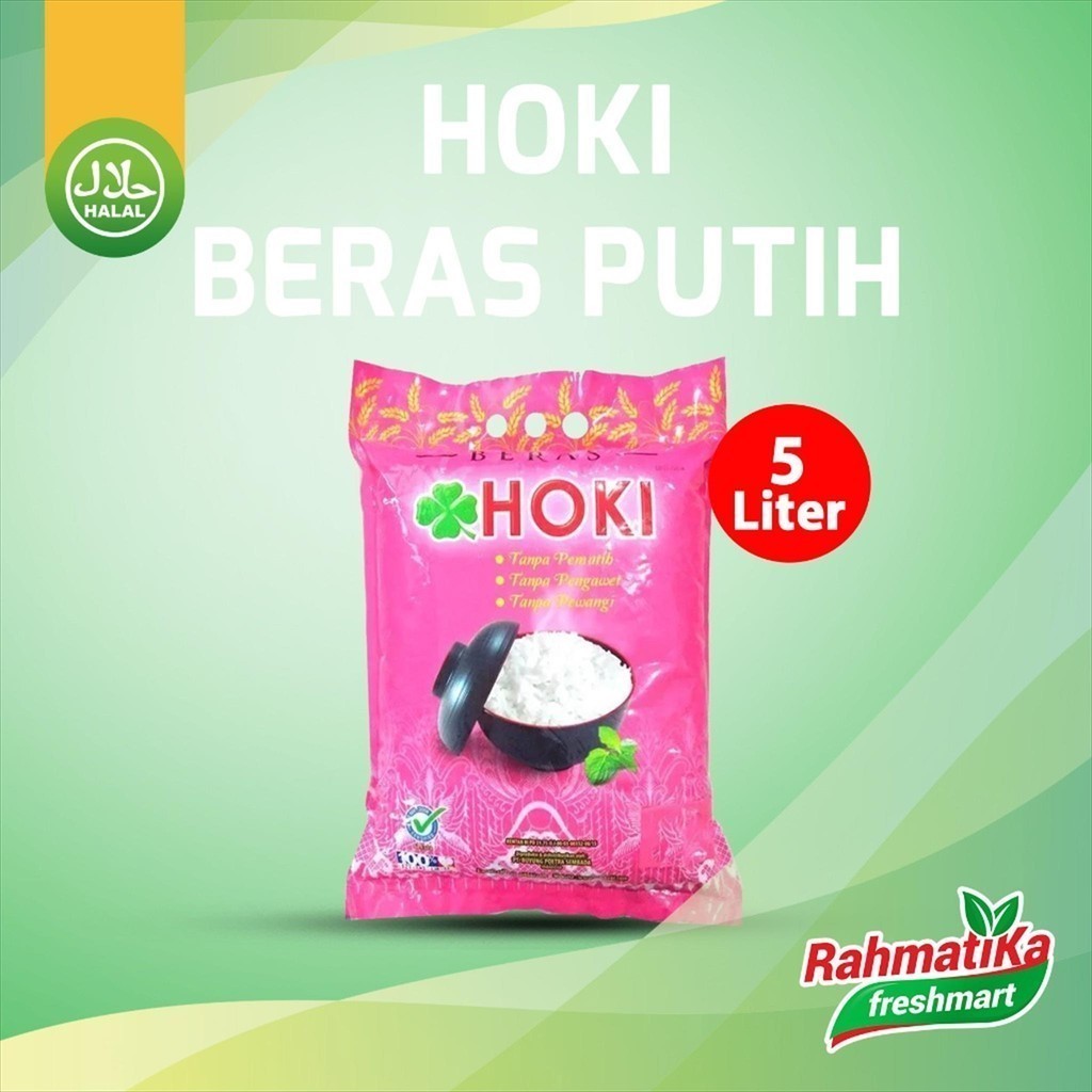 

Beras Hoki Premium 5 Liter / 4 Kg (Pink)