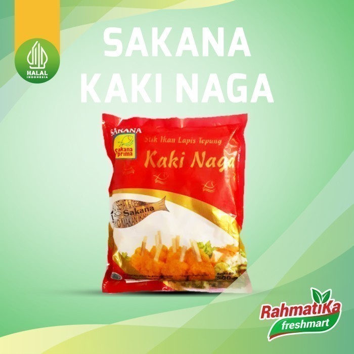 

Sakana Kaki Naga / Fish Shrimp Nugget 500 gram (Frozen Food)