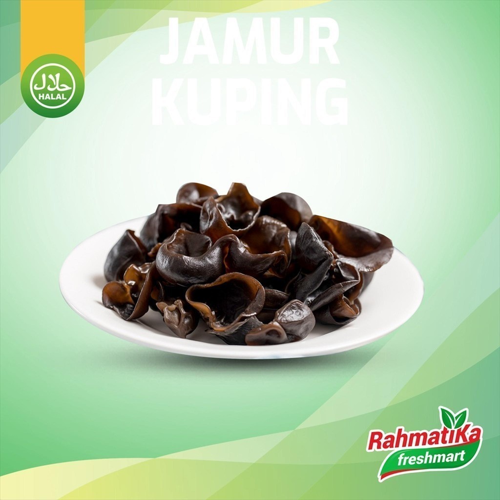 

Jamur Kuping 200 gram (Sayur Segar)