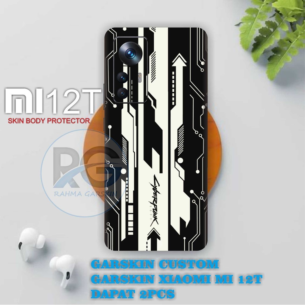 

Terlaris Xiaomi Mi 12t Cyber Garskin Stiker Custom Case Laminasi Tebal COD