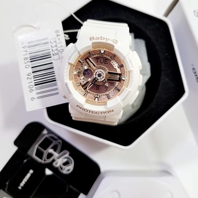 CASIO BABY G BA-110-7a1DR BA110-7a1DR GREEN JAM TANGAN ORIGINAL