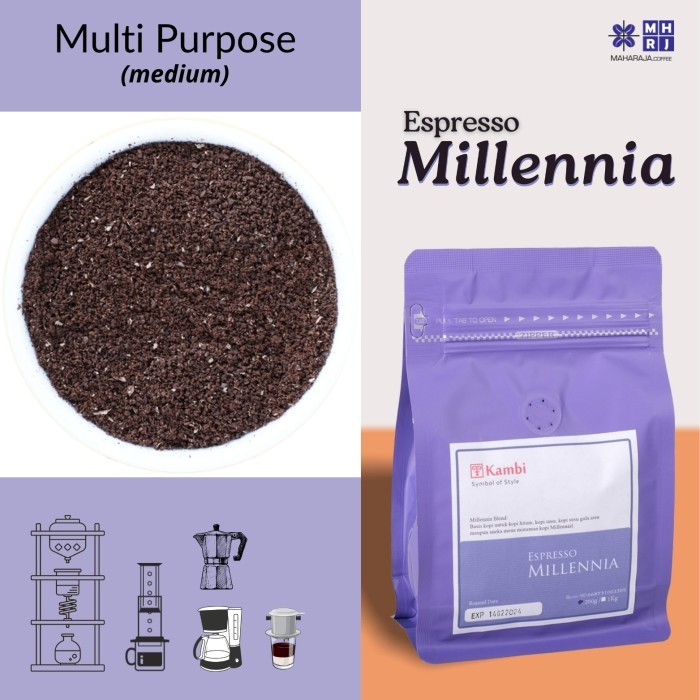 

Kambi Millennia Espresso Blend 1Kg - Kopi Berjuta Cangkir