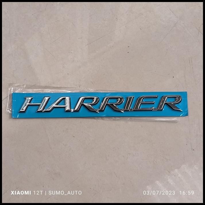 Emblem Tulisan Harrier Emblem Harrier Toyota Harrier