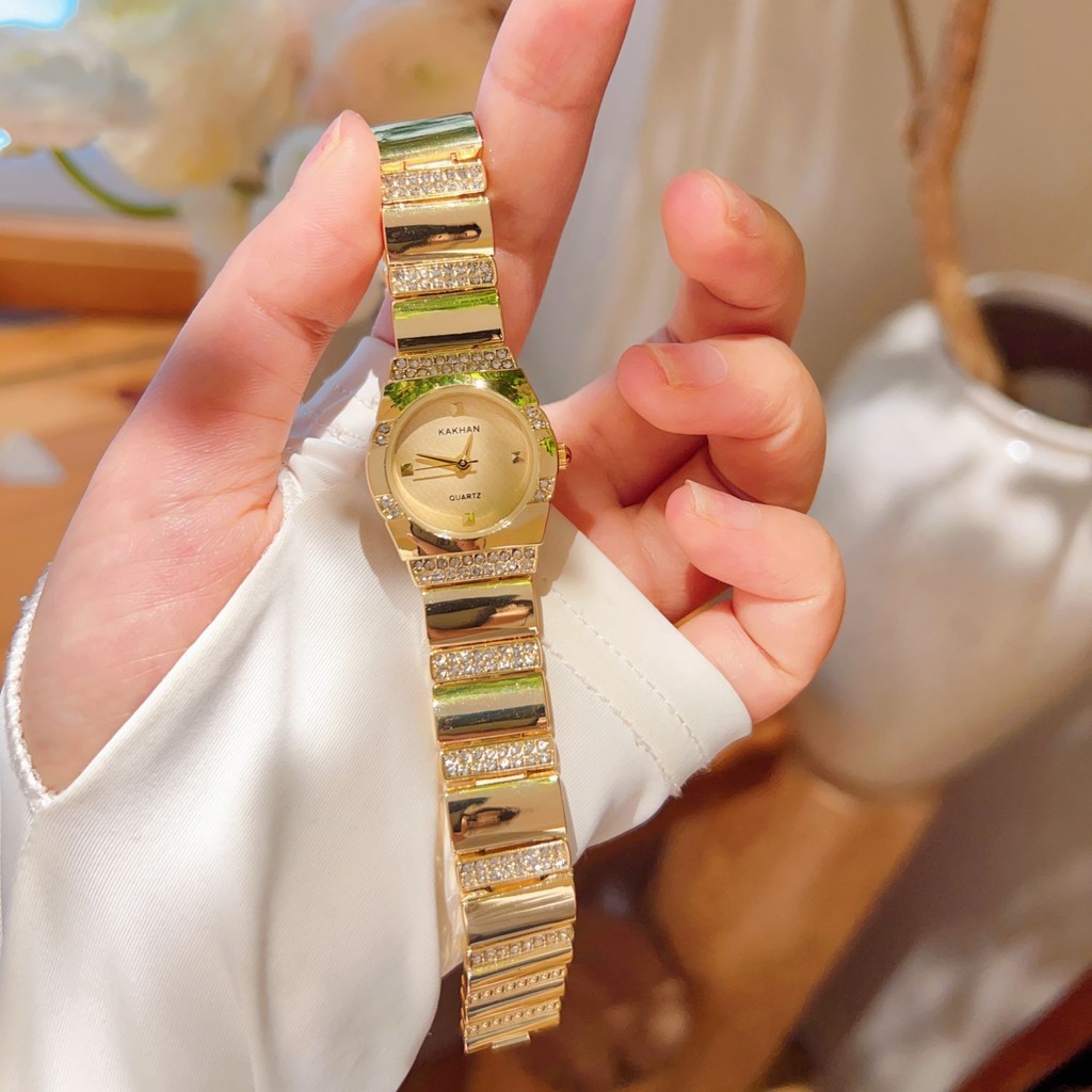 Retro Watch Fashion High-Grade Steel Belt Light Luxury Quartz Watch