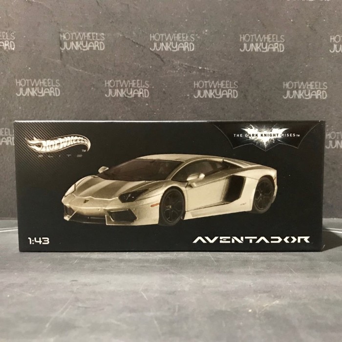 HOT WHEELS ELITE LAMBORGHINI AVENTADOR BATMAN EXCLUSIVE