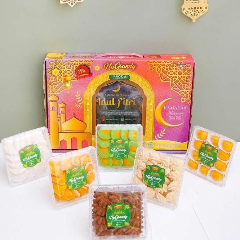 

Nugrandy Barokah - isi 6 Toples Cookies