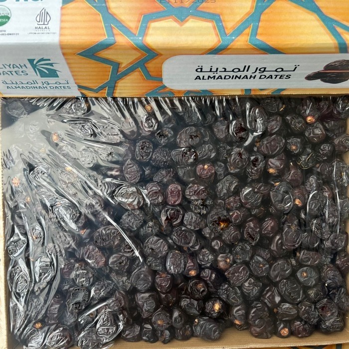 

Kurma Ajwa Dus 5Kg Grade 1 Azwa Madina Medina 5 Kg Large Jumbo Korma