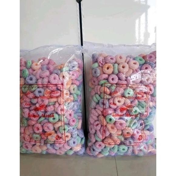 

SPECIAL getas warna donat / lonjong manis 1kg ty-35