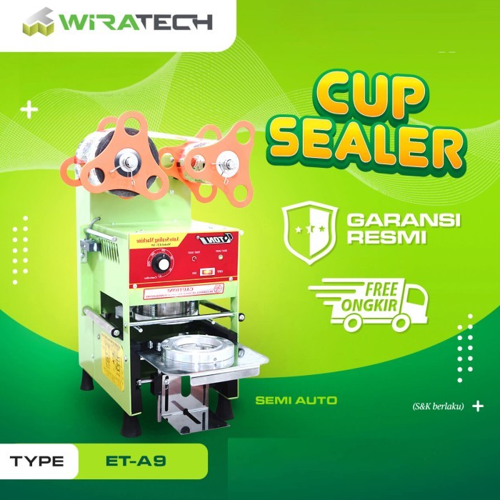 CUP SEALER - MESIN SEALER GELAS PLASTIK SE AUTO