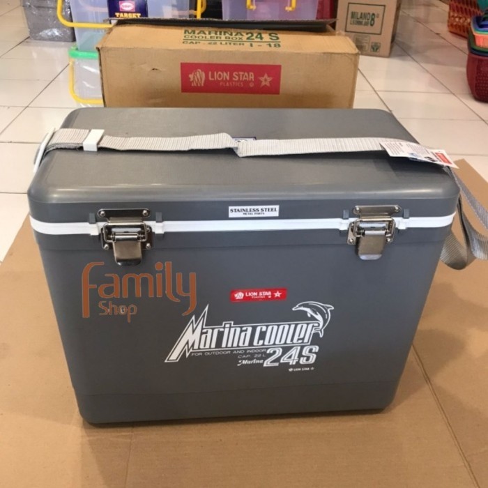 MARINA COOLER BOX 24 LITER LION S TEMPAT ES BATU