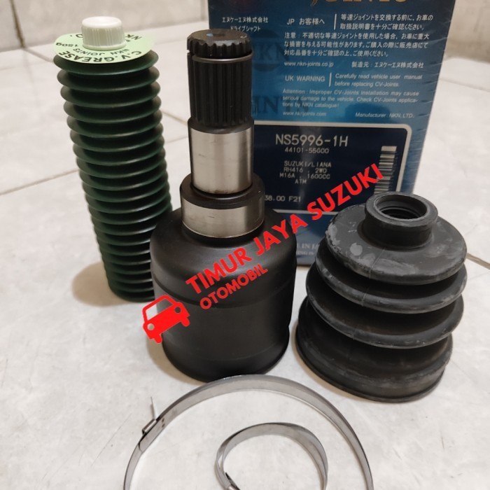 CV joint Aerio Baleno Next-G matic dalam kiri asli NKN Japan