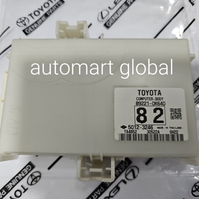 computer body Fortuner vrz srz original 89221-ok640